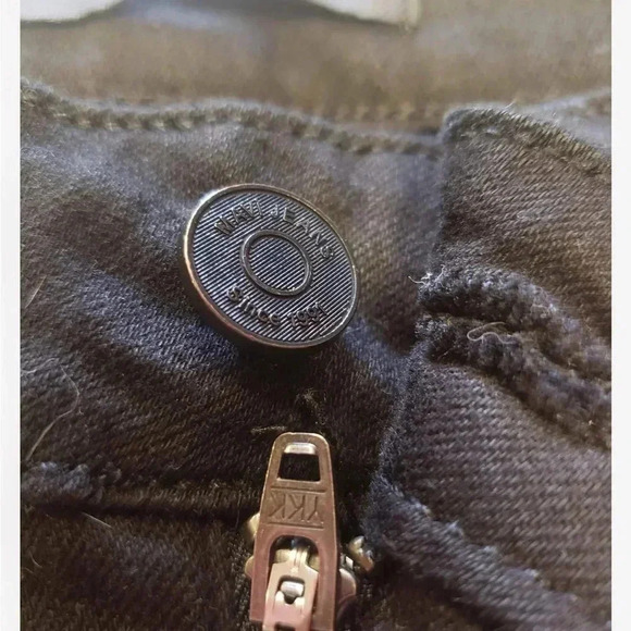 Mavi Kendra High Rise Straight Leg Black Jeans Size 26 - Picture 10 of 12